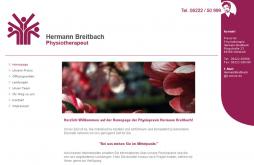 Physiotherapiepraxis Breitbach Screenshot